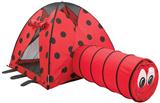 Lady Bug Tent & Tunnel - Pacific Play Tents