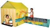 Day at the Beach Play House Tent & Tunnel - Pacific Play Tents