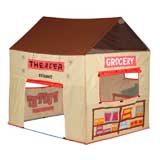 Grocery Theater Puppet Play Tent